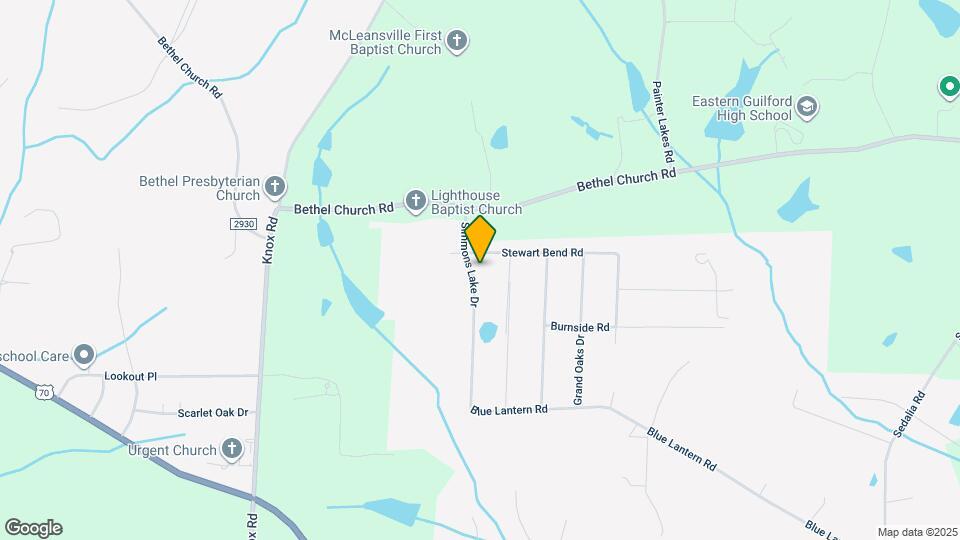 203 Simmons Lake Dr Map and Location Details