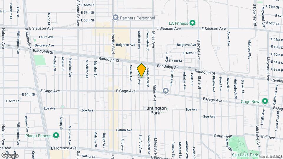 6316 Stafford Ave Map and Location Details