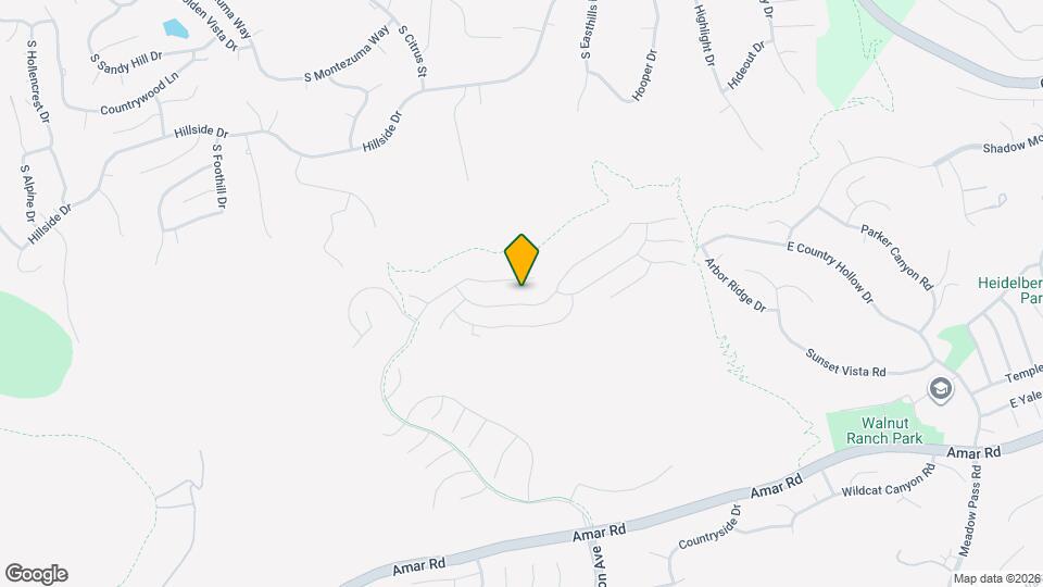 19599 Highland Terrace Dr Map and Location Details