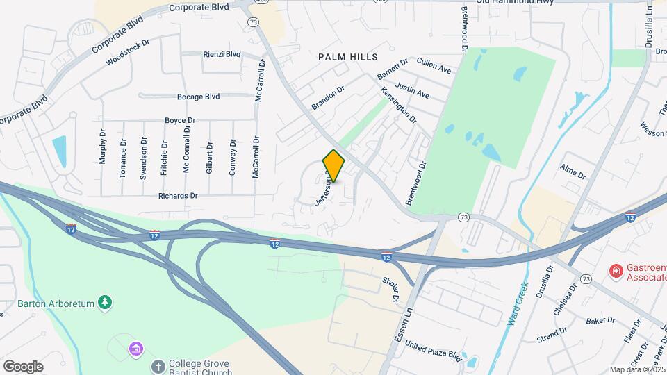 7916 Jefferson Pl Blvd Map and Location Details
