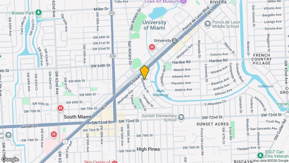 6511 Santona St Map and Location Details