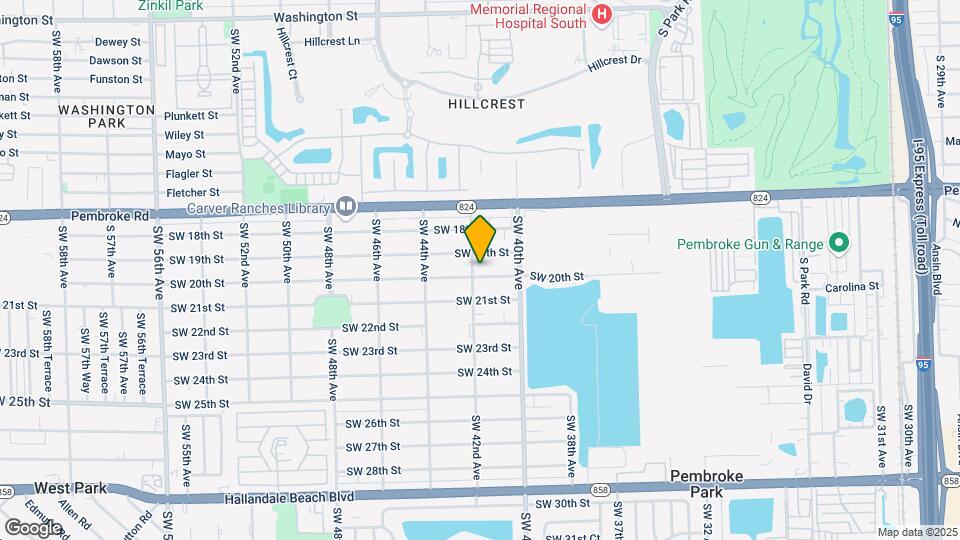 4181 SW 20th St Mapa y Detalles de la Ubicación