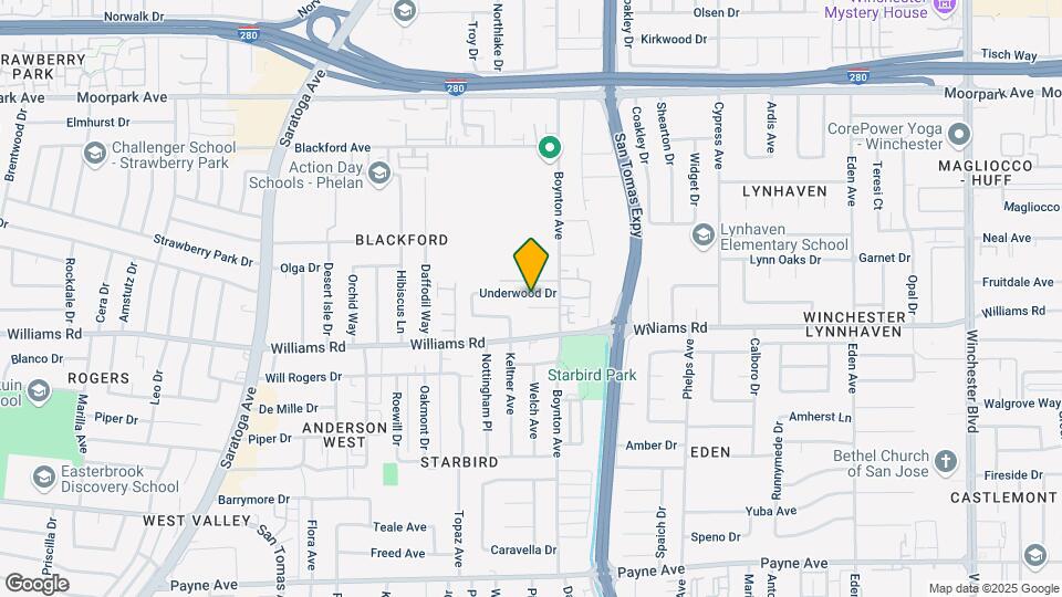 3740 Underwood Dr Map and Location Details