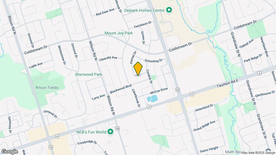 1632 Pennel Dr Map and Location Details