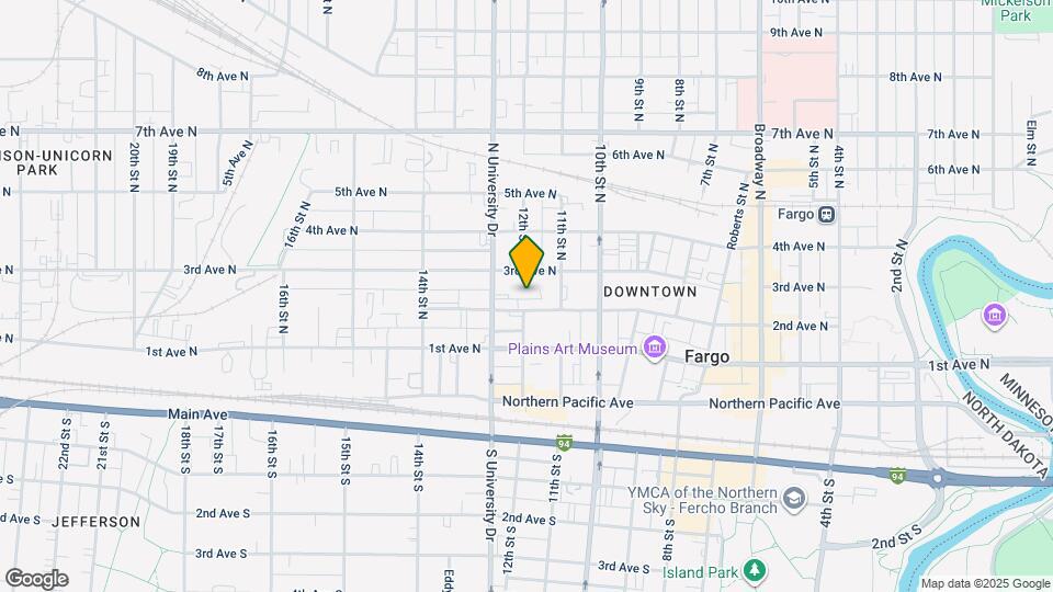1201 2nd Ave N Map and Location Details