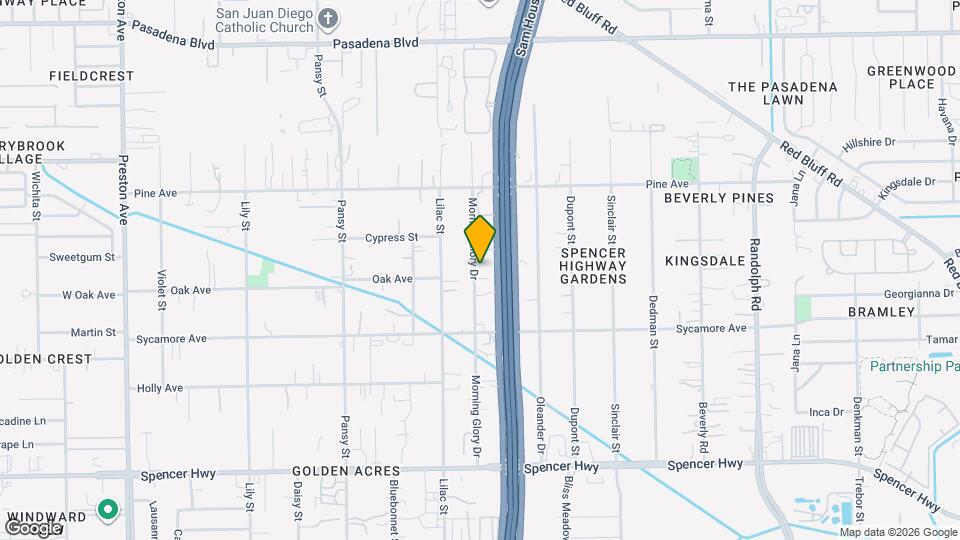 2623 Morning Glory Dr Map and Location Details