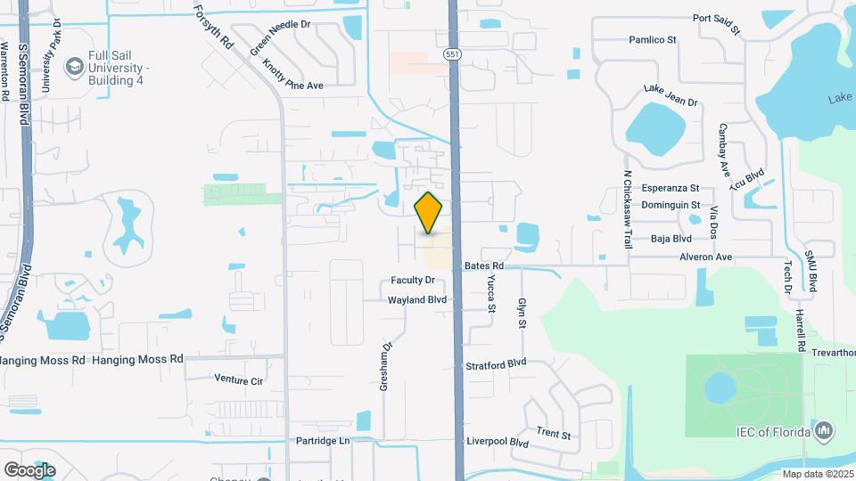 7417 Daniel Webster Dr Map and Location Details