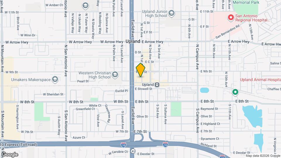 131 N 1st Ave Mapa y Detalles de la Ubicación
