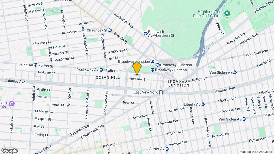 1419 Herkimer St Map and Location Details