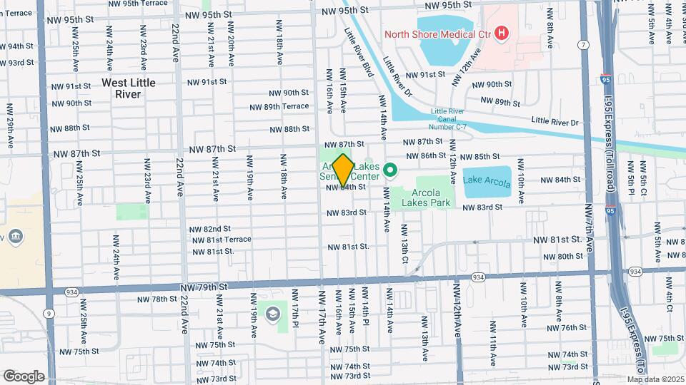 1530 NW 84th St Map and Location Details