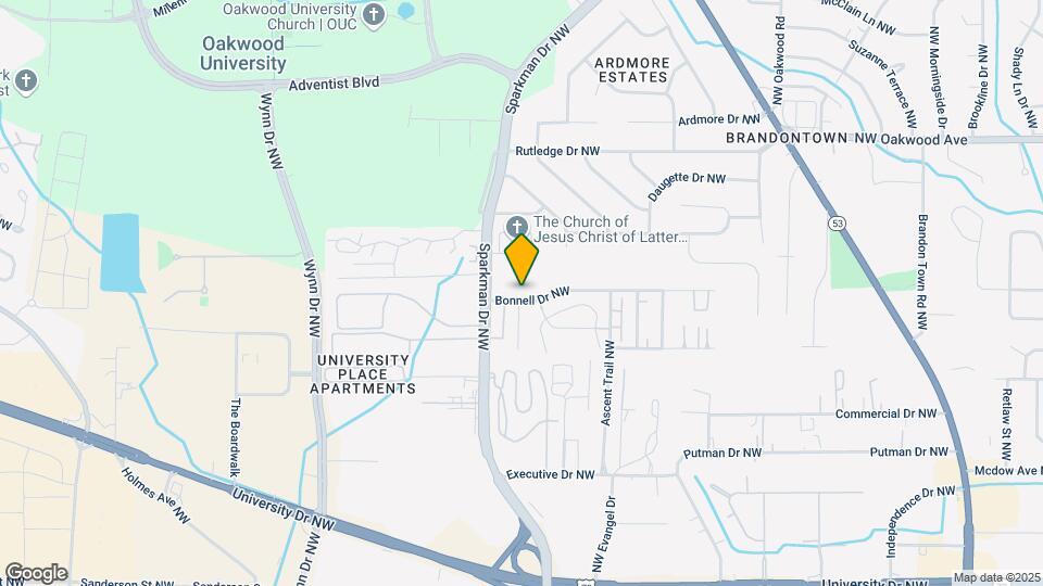 4524 Bonnell Dr NW Map and Location Details