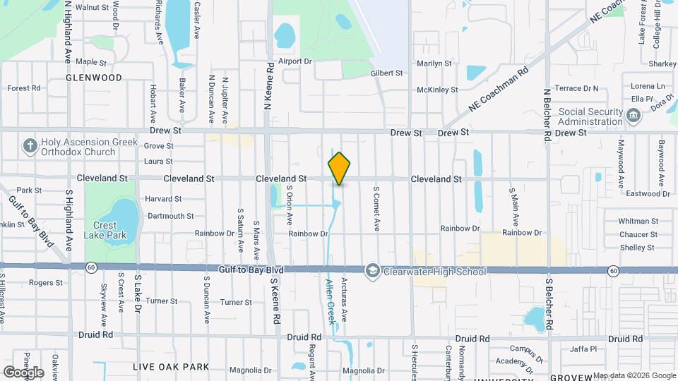 12 S Arcturas Ave Map and Location Details