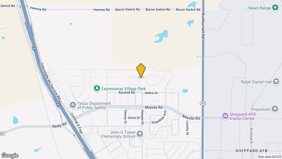 5707 Hooper Dr Map and Location Details