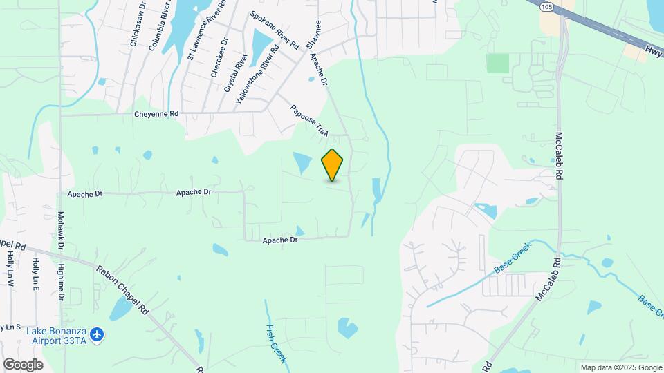 1478 Apache Dr Map and Location Details