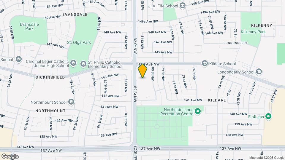 14125 82nd St NW Map and Location Details