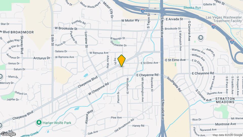 1810 Woodburn St Map and Location Details