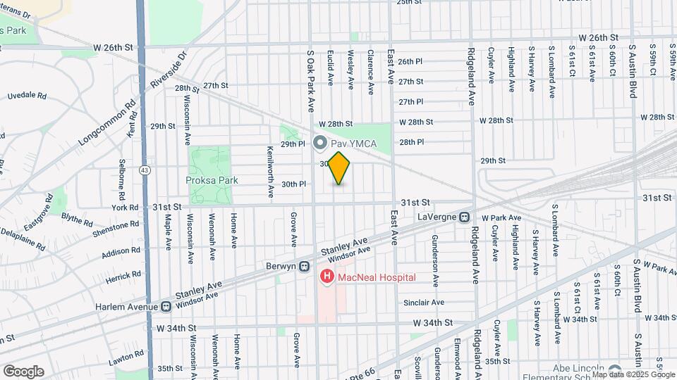 3033 Euclid Ave Map and Location Details