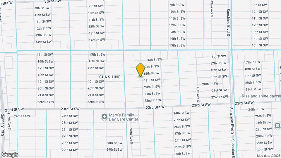 3600-3619 19th St SW Map and Location Details