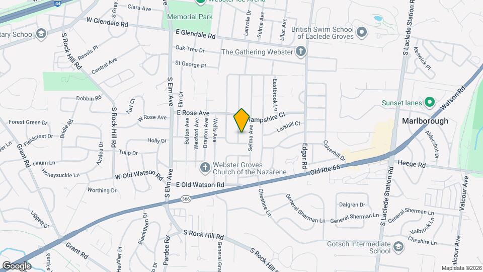 1336 Lanvale Dr Map and Location Details