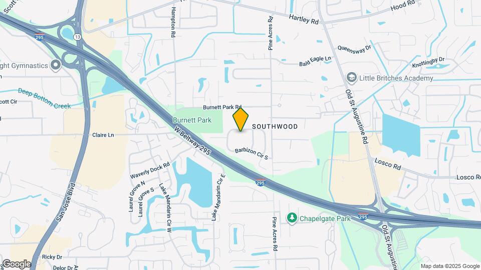 3696 Barbizon Cir N Map and Location Details
