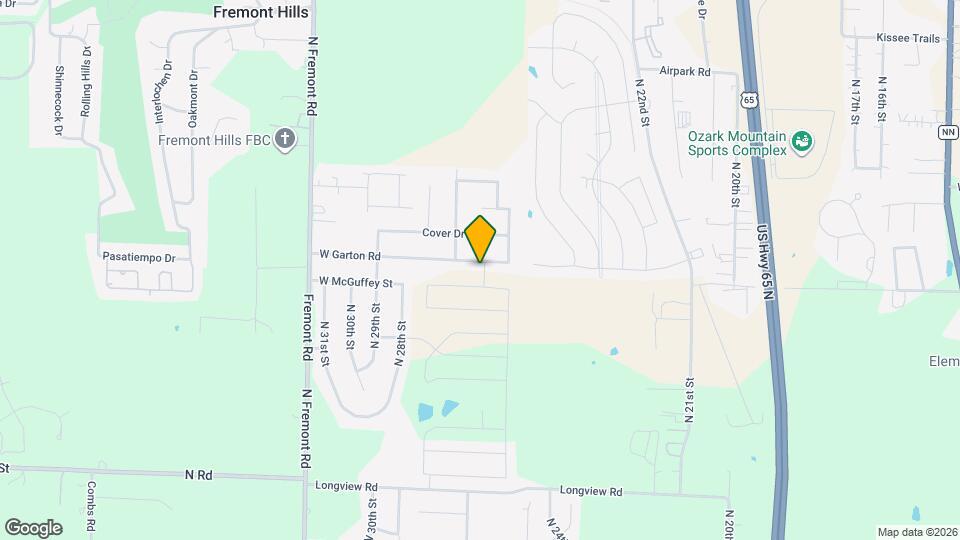 2600 W Garton Rd Map and Location Details