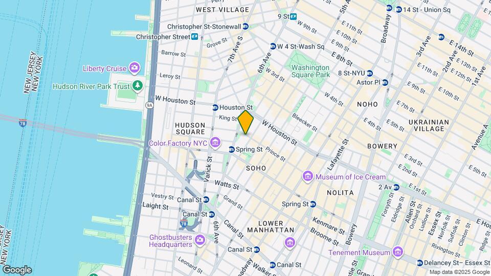 196 Prince St Map and Location Details