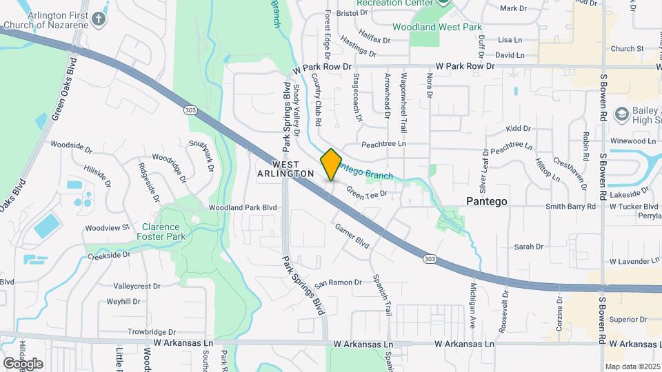 3510 Shady Valley Dr Map and Location Details