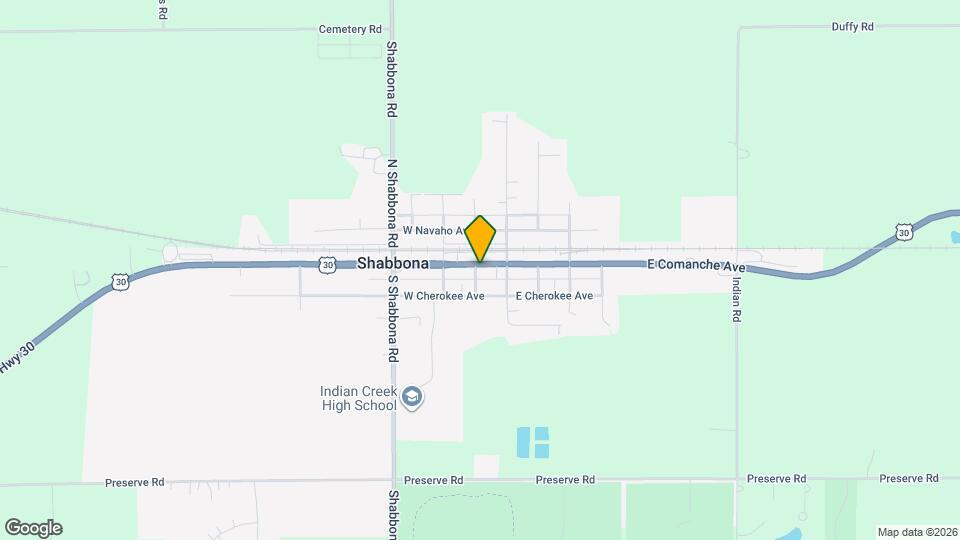 121 W Comanche Ave Mapa y Detalles de la Ubicación