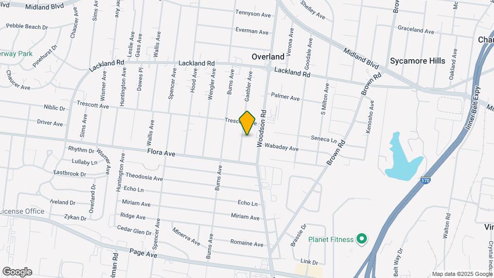 2220 Gaebler Ave Map and Location Details