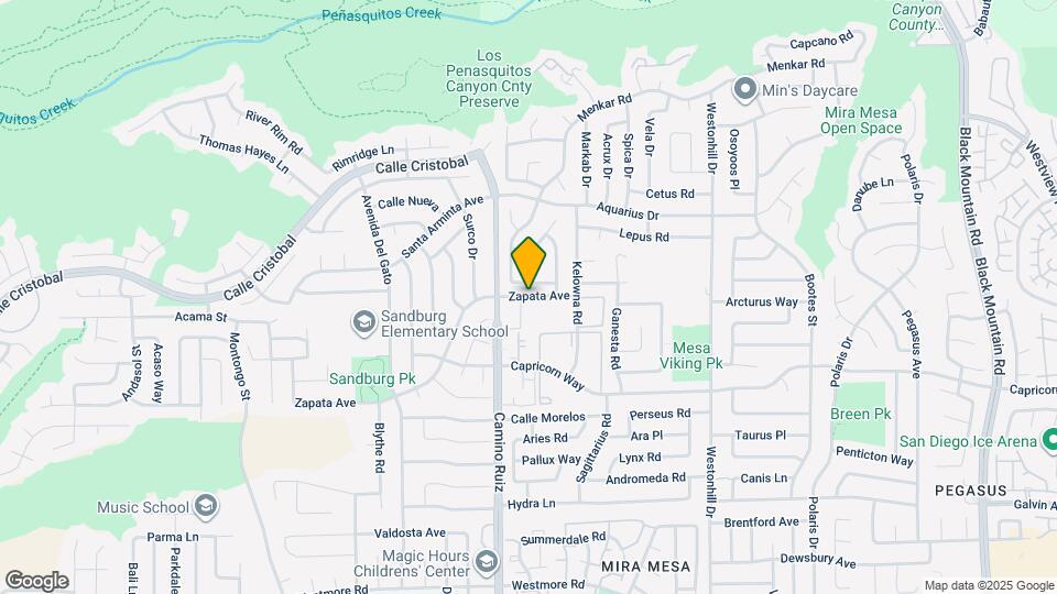 11337 Zapata Ave, Unit Master bedroom Map and Location Details