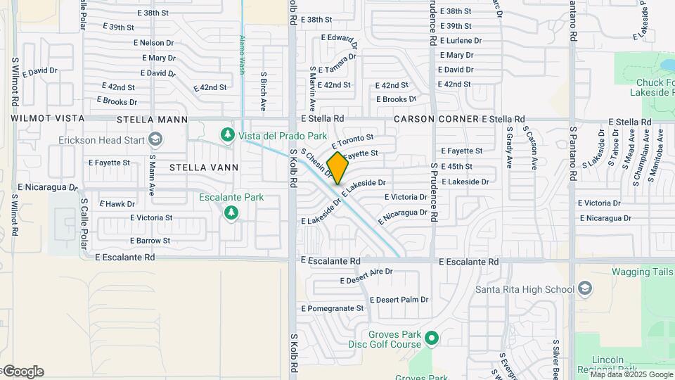 3512 S Chesin Dr Map and Location Details