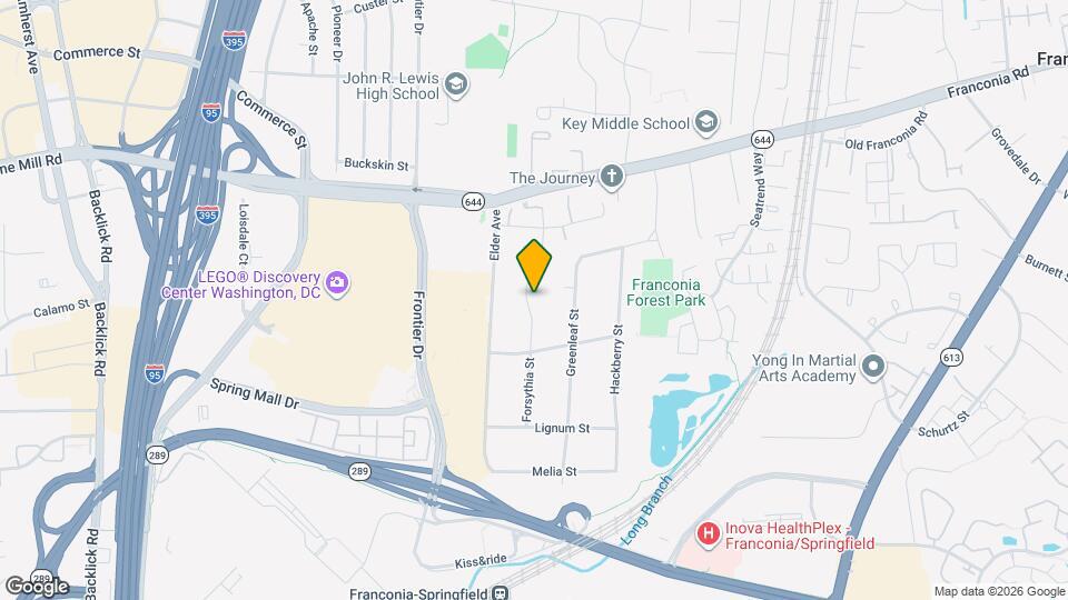 6603 Forsythia St Map and Location Details