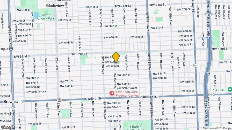 1489 NW 59th St Map and Location Details