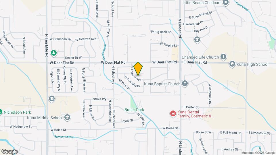 1330 N Andrew Dr Mapa y Detalles de la Ubicación