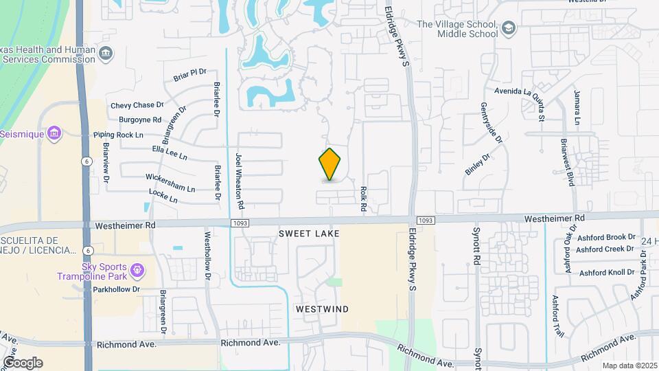 2427 Camden Creek Ln Map and Location Details