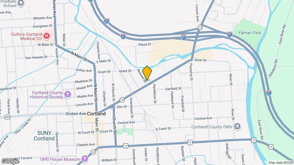 88 Clinton Ave Map and Location Details