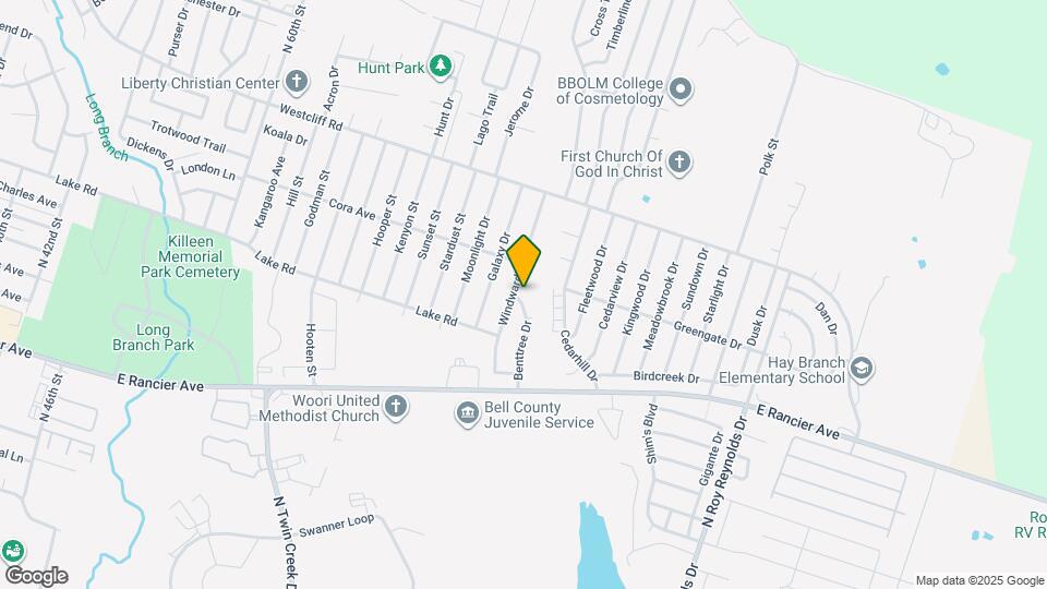 1716 Benttree Dr Map and Location Details