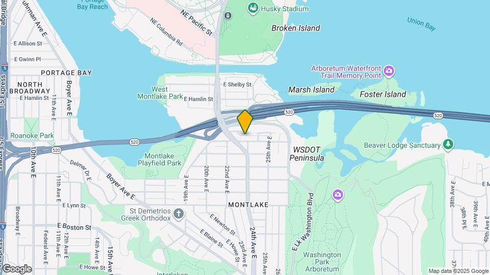 2216 E Roanoke St Map and Location Details