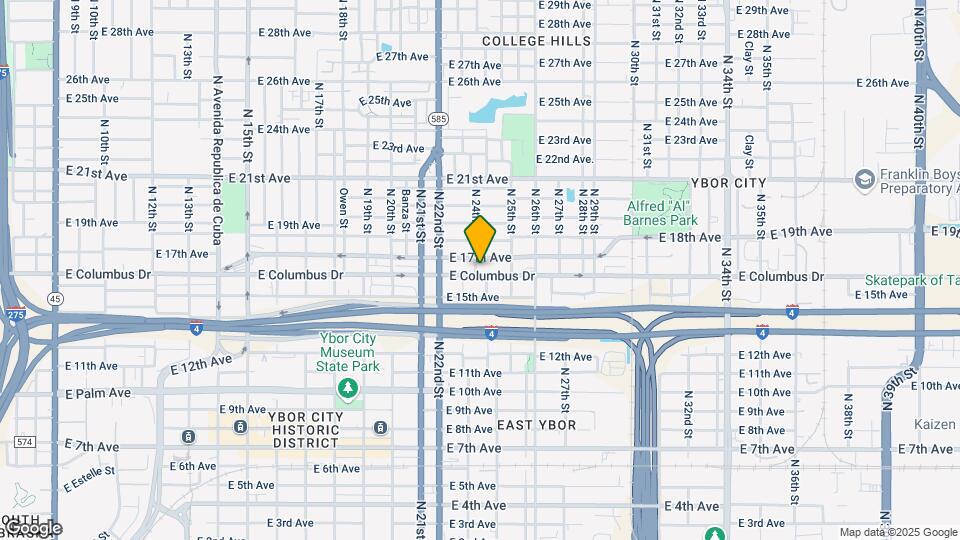 2703 N 24th St Map and Location Details