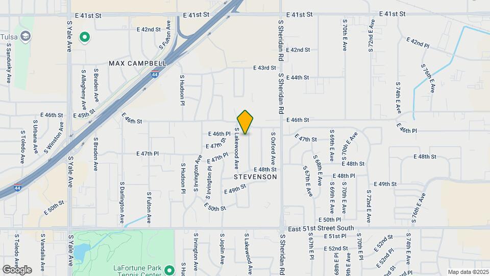 4626 S Maplewood Ave Mapa y Detalles de la Ubicación