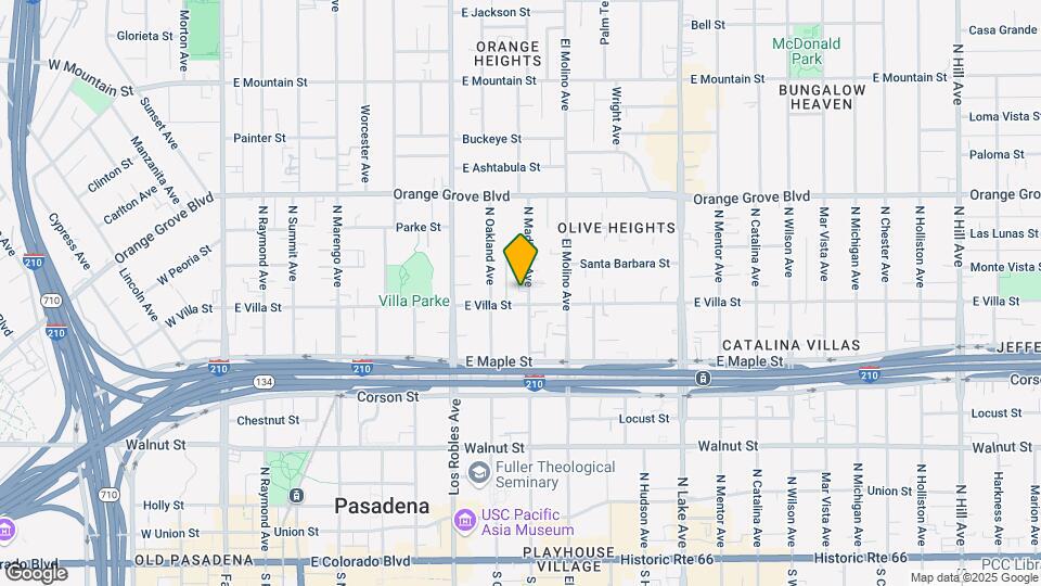 497 N Madison Ave Mapa y Detalles de la Ubicación