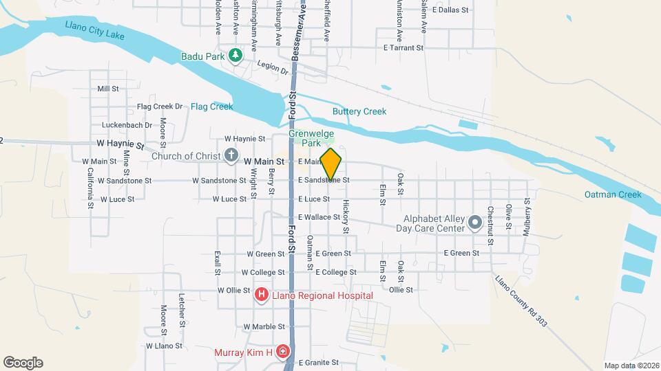 302 E Sandstone St Mapa y Detalles de la Ubicación