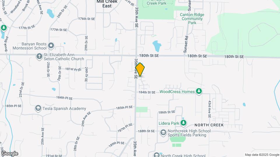 18232 36 Ave SE Mapa y Detalles de la Ubicación