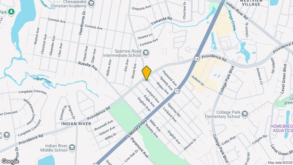 1713 Sparrow Rd Mapa y Detalles de la Ubicación