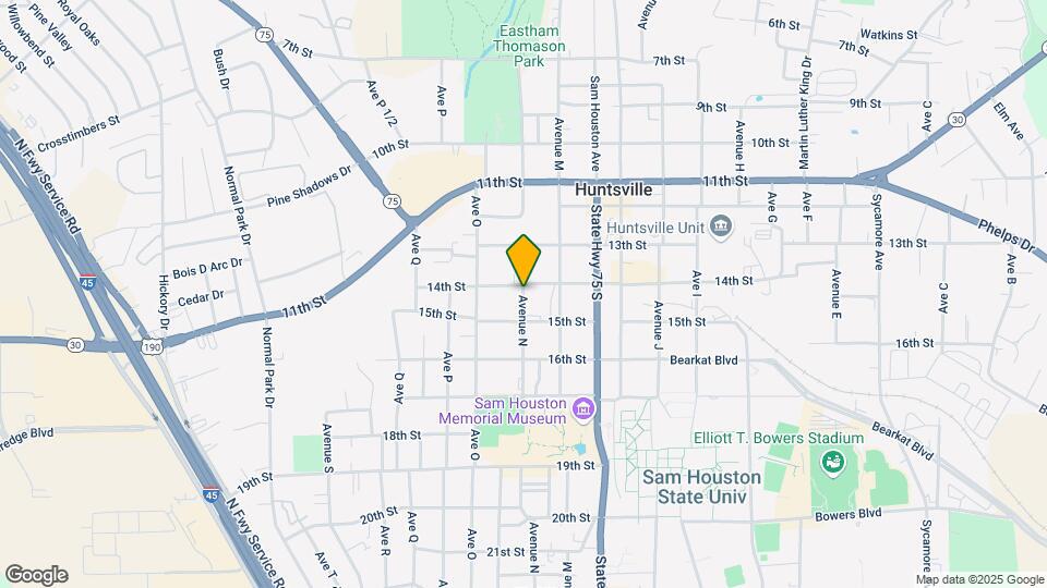 1419 Avenue N Mapa y Detalles de la Ubicación