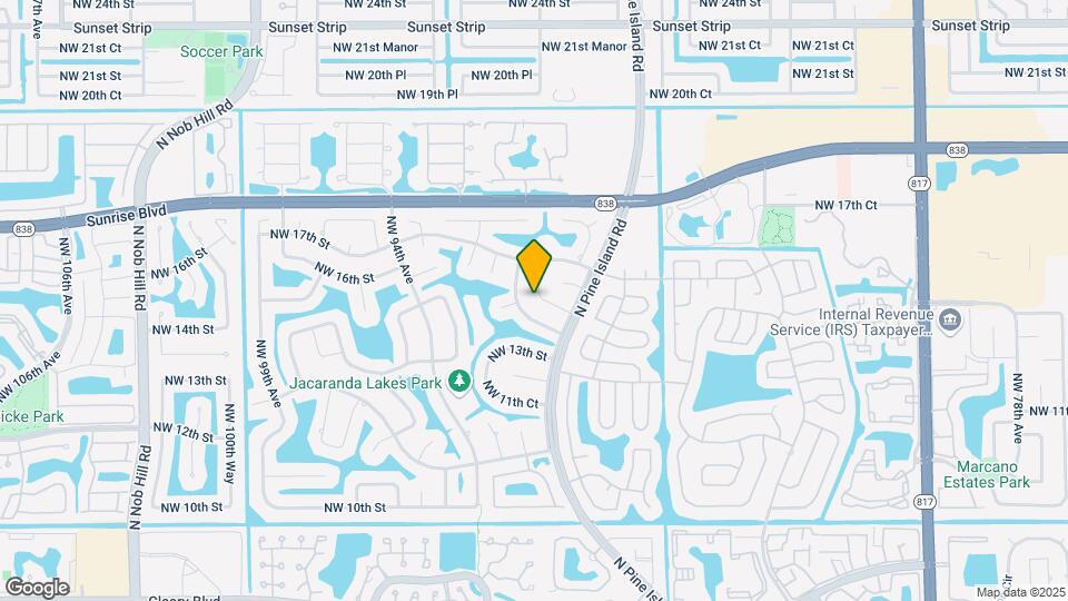 9150 NW 15th St Map and Location Details