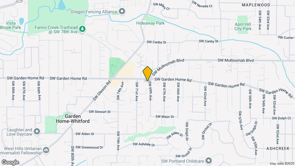 7511 SW 69th Ave Mapa y Detalles de la Ubicación