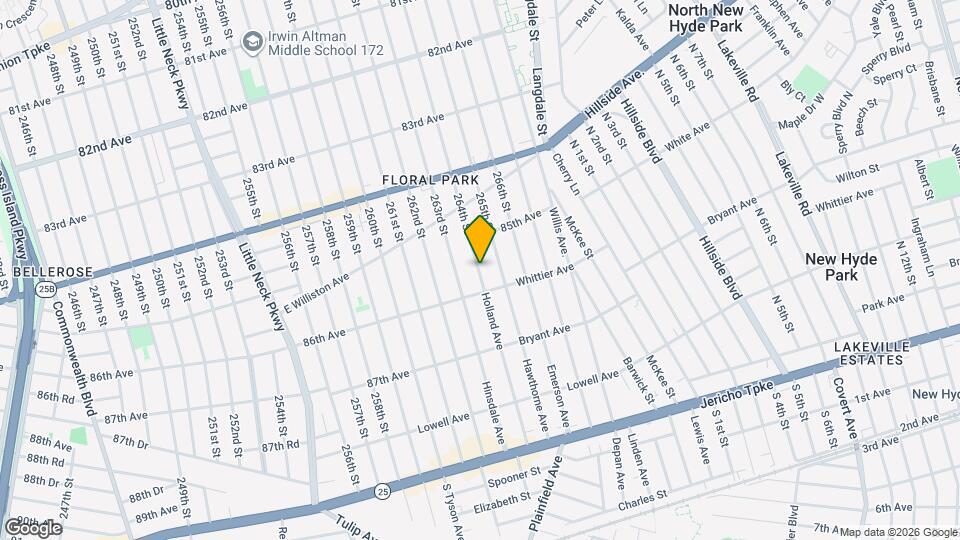 85-37 264th St Map and Location Details