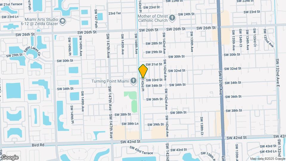 4225 SW 33rd St Map and Location Details
