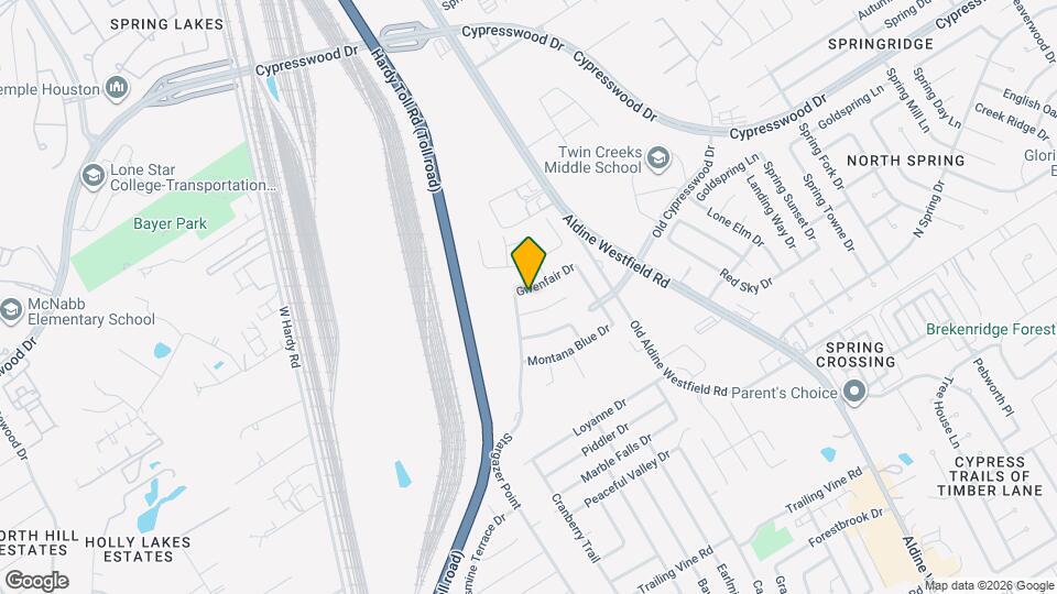 2414 Gwenfair Dr Mapa y Detalles de la Ubicación